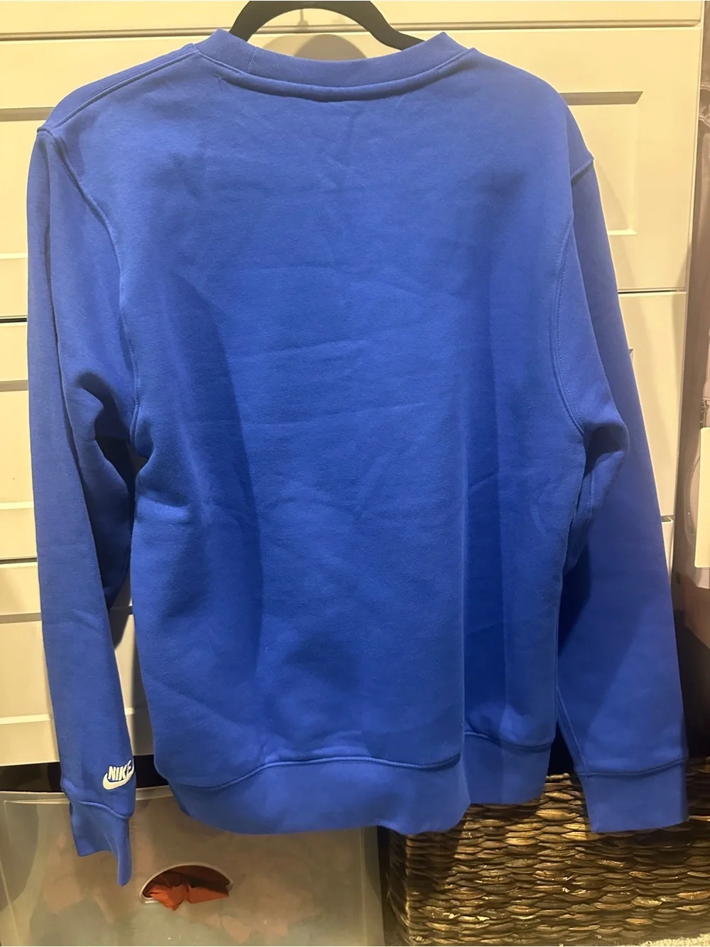 Nike Sportswear Crewneck Sweatshirt Men’s Small NWT Blue Fleece